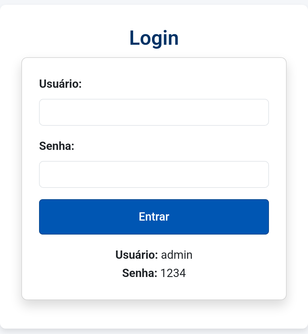 Controle de Combustível